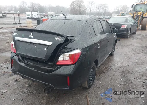 2022 Mitsubishi Mirage G4 Black Edition/Es/Le from USA, damaged, VIN ML32FUFJ6NHF06719